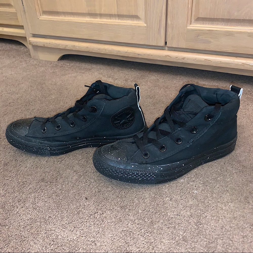 Converse Unisex CT Street Black Mid-Tops